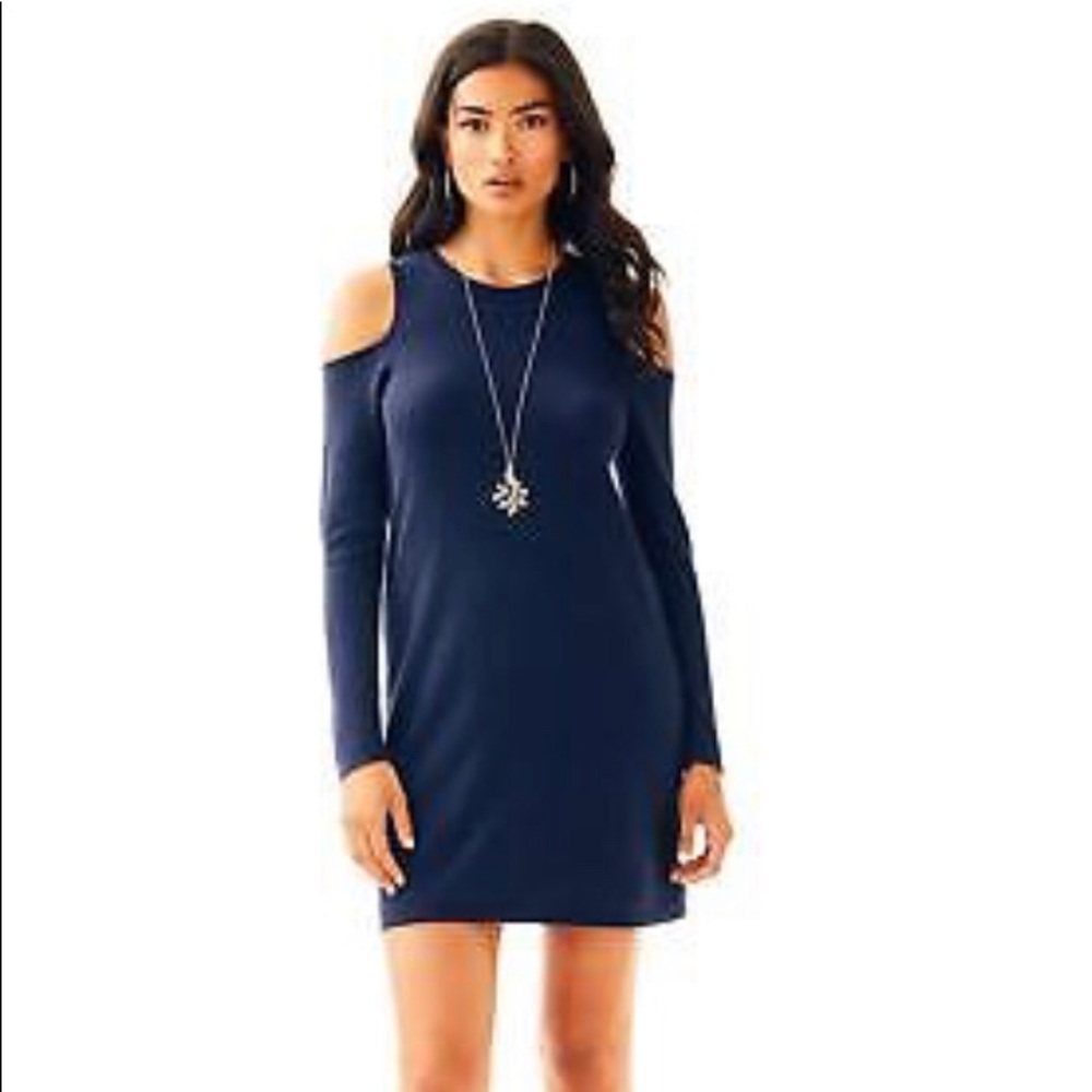 Lilly Pulitzer Navy Faire Sweater Dress